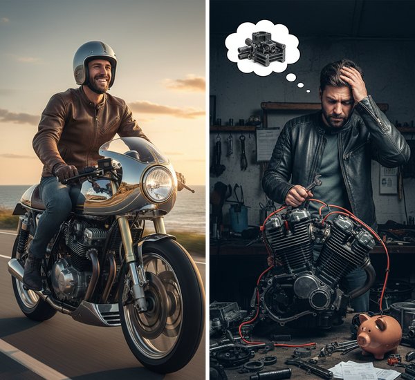 Les avantages et les inconvénients d'avoir une moto custom