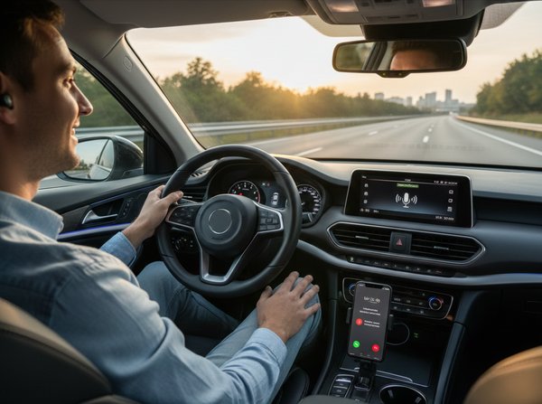 Les effets des dispositifs main libre sur le confort de conduite